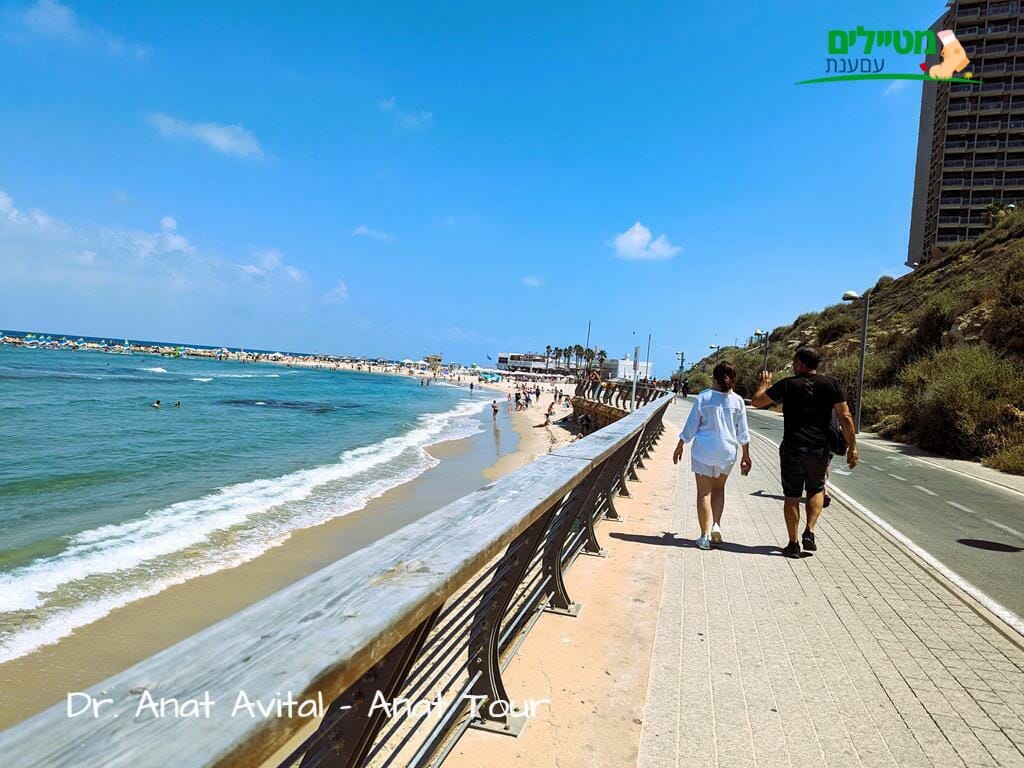 טיילת חוף תל אביב - מדרום לנמל תל אביב, צילום: ד"ר ענת אביטל