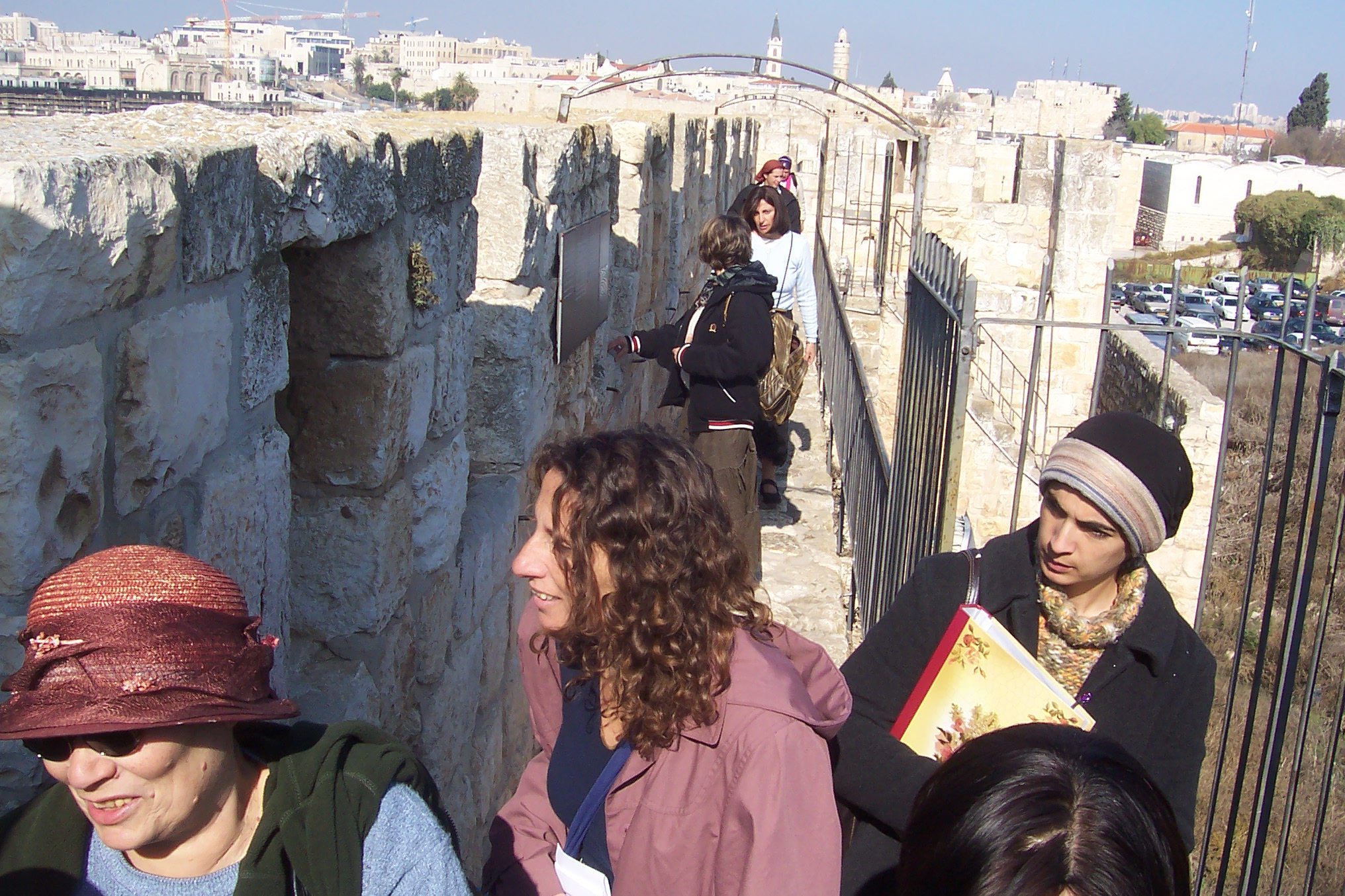 טיילת חומות בירושלים (צילום: ד"ר ענת אביטל)