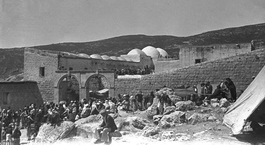קבר רבי שמעון בר יוחאי מירון, 1939