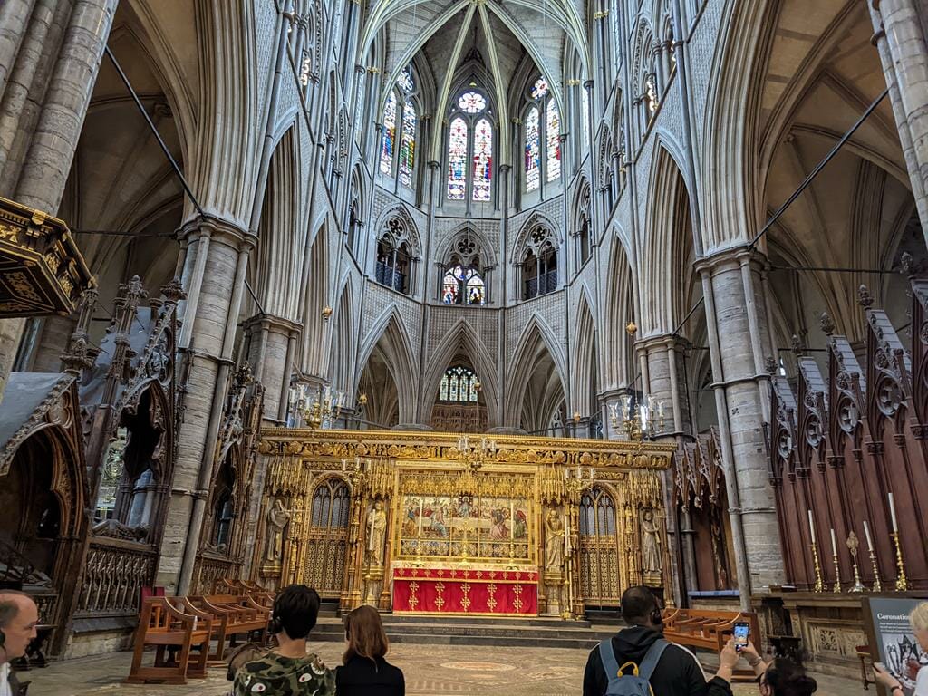 מנזר וסטמינסטר לונדון Westminster Abbey, צילום: ד"ר ענת אביטל
