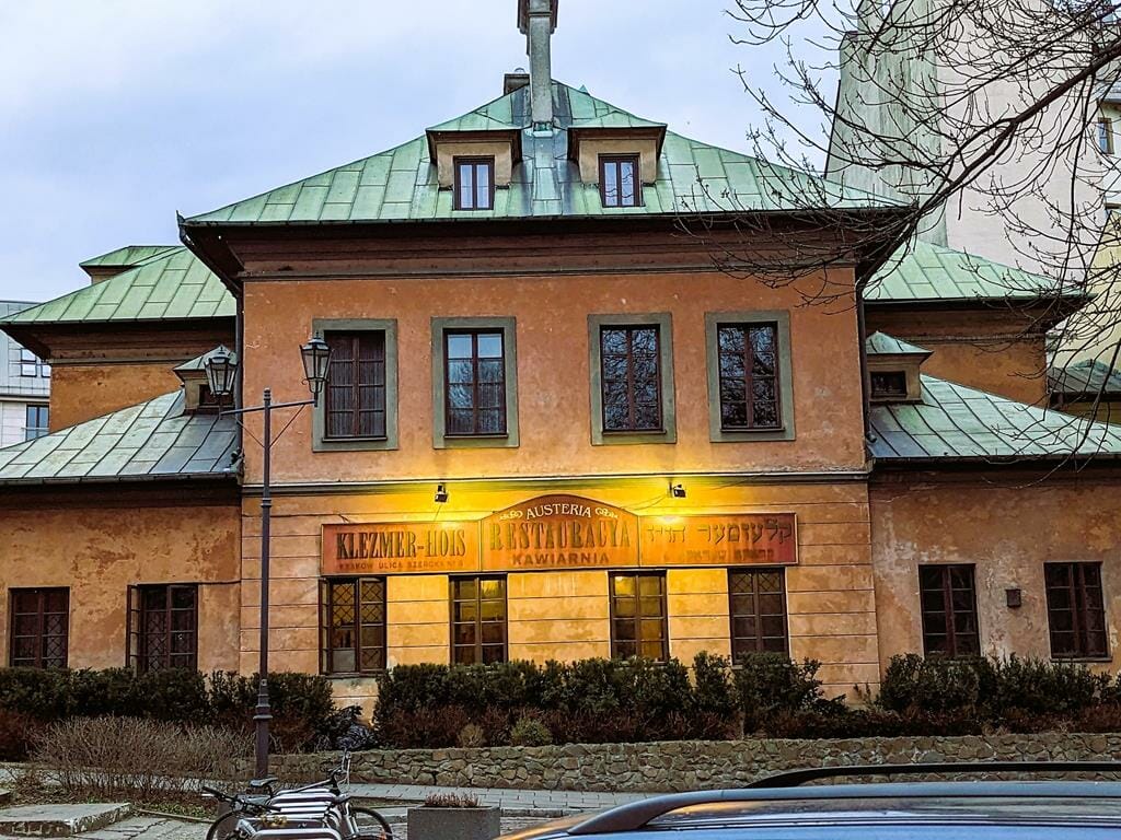 מלון קלעזמער הויס Klezmer-Hois רובע יהודי בקרקוב, פולין, צילום: ד"ר ענת אביטל