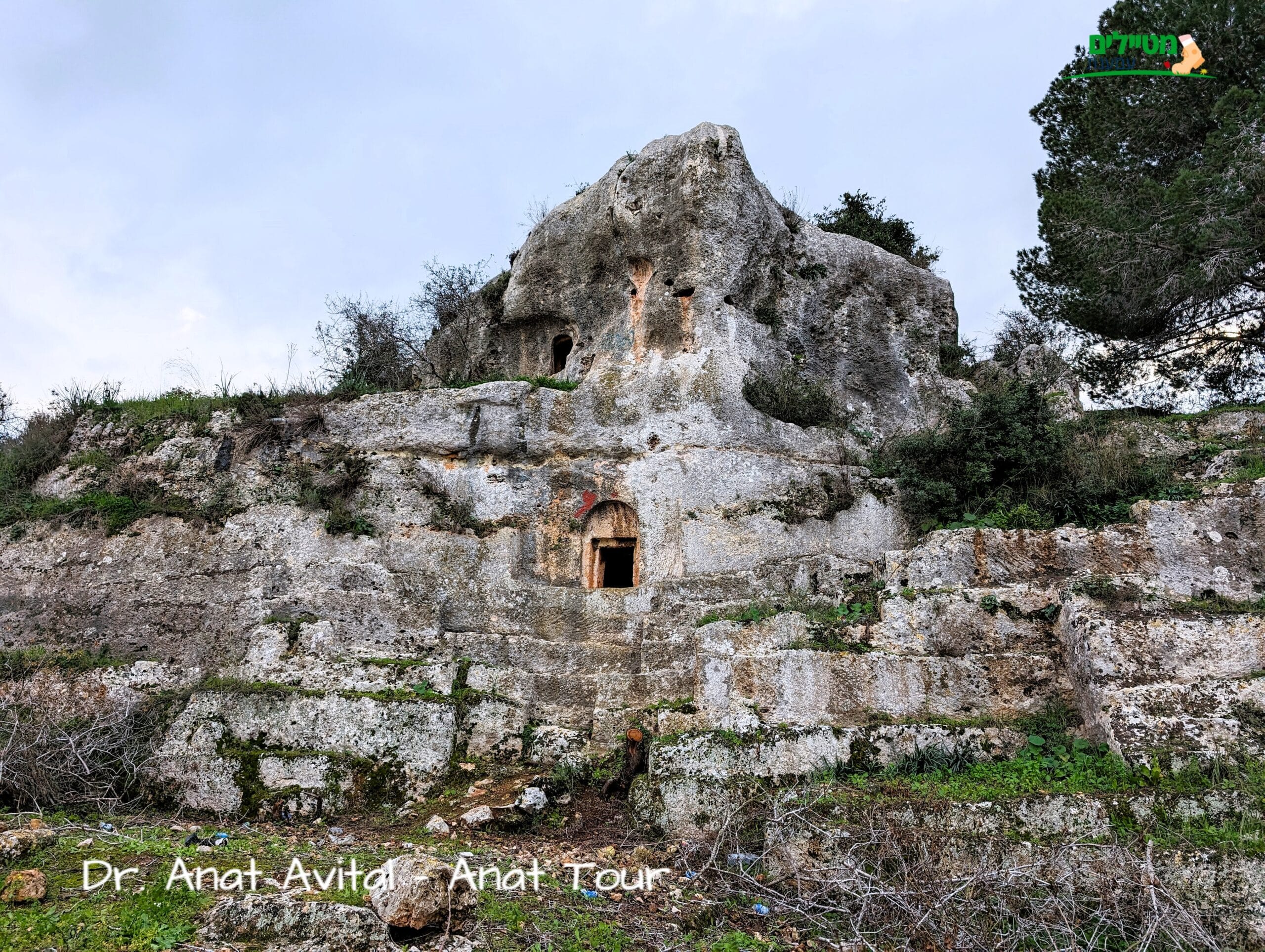 מערת קבורה מקטע עבוד (בית אריה) יהודית מימי הבית השני, צילום: ד"ר ענת אביטל