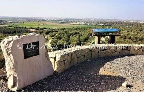תל חדיד: אתר ארכאולוגי וגבעת תצפית נהדרת אל המרכז וגוש דן