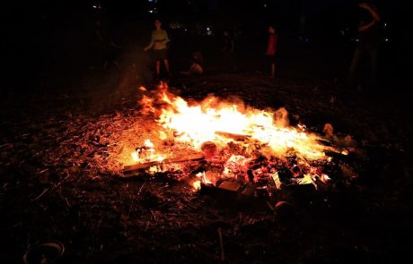 פעילות פיתות להורים וילדים ל"ג בעומר: ביה"ס יגאל אלון גבעתיים, מאי 2019