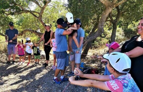טיול והפעלות הורים וילדים בכרמל: לקבוצת משפחות מצהלה תל אביב