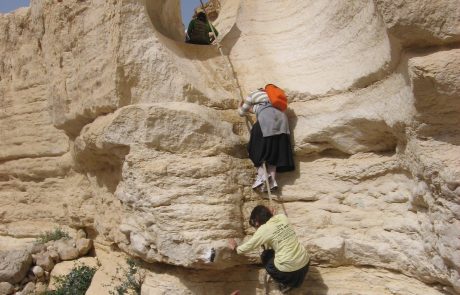 נחל צפית תחתון בצפון הערבה: מסלול טיול אתגרי למייטיבי לכת, שיטפונות