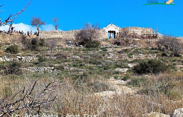 חורבת עקד בראש פארק קנדה, אמאוס הקדומה – תצפיות מטרפות וביצורים חשמונאיים – משוחזר ומונגש בקרוב 2025