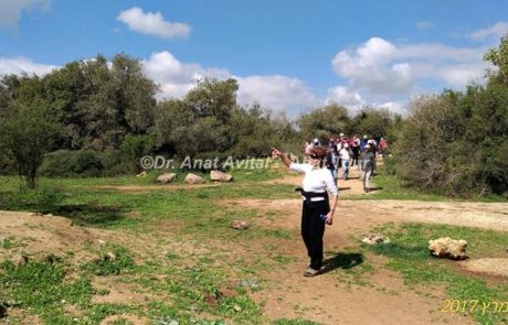 מכתב תודה על טיול גימלאים בהרי ירושלים, מרס 2017